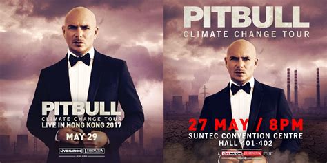 Pitbull to Perform in Hong Kong & Singapore during Climate .